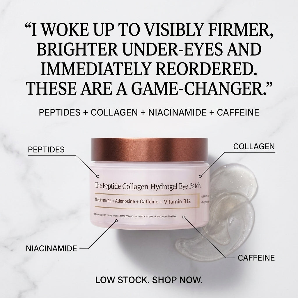 Peptide Collagen Hydrogel Eye Patches